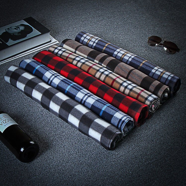 Men's And Women's Scarf available in multiple plaids - silverfoxgoods